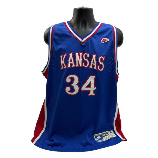 Paul Pierce Kansas Jayhawks Authentic Nike Blue Jersey