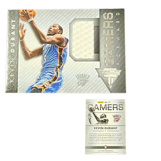 Kevin Durant 2013-14 Panini Titanium Gamers #17