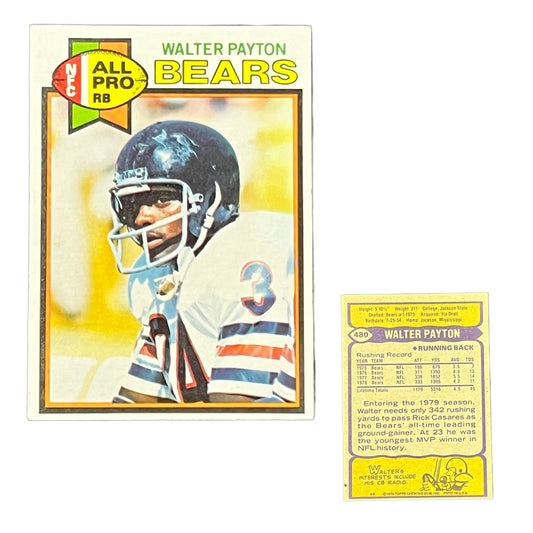 Walter Payton 1979 Topps #480