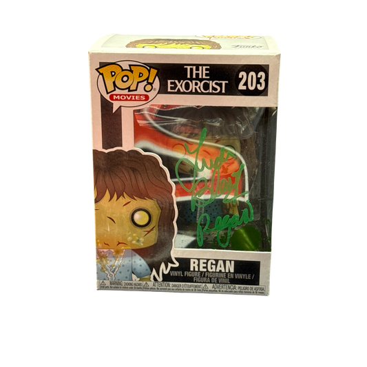 Linda Blair Autographed The Exorcist Regan Funko Pop! #203 JSA