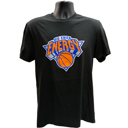 Big Knick Energy Classic Logo Black T-Shirt - Medium