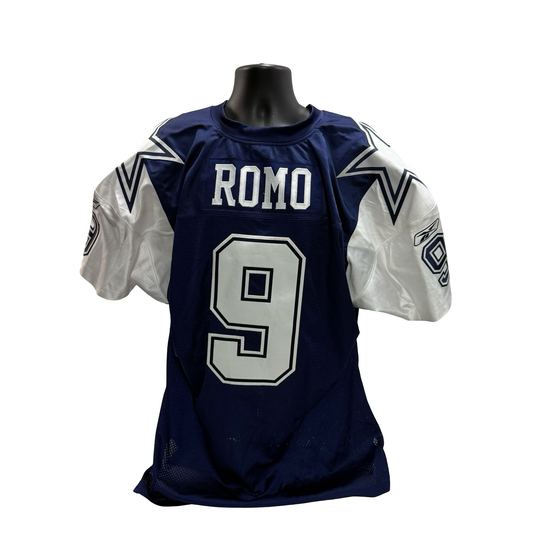 Tony Romo Pro Cut Thanksgiving Jersey Reebok Dallas Cowboys Authentic Sz 52