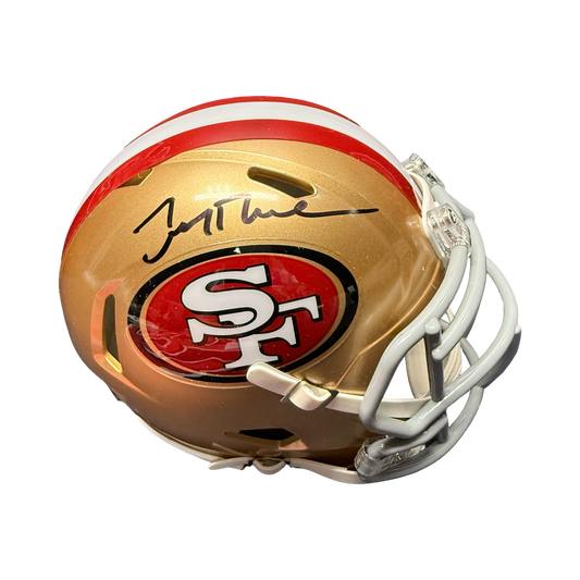 Jerry Rice Autographed San Francisco 49ers Mini Helmet Beckett