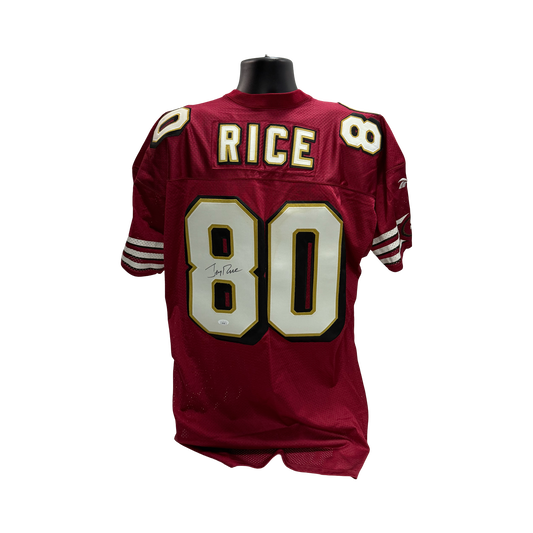 Jerry Rice Autographed San Francisco 49ers Pro Line Reebok Jersey JSA