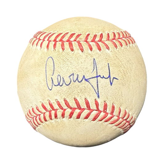 Aaron Judge Autographed Game Used 2017 OMLB Steiner PSA MLB