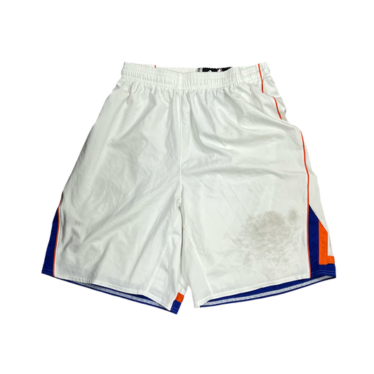 JR Smith Game Used New York Knicks Game Used White Basketball Shorts