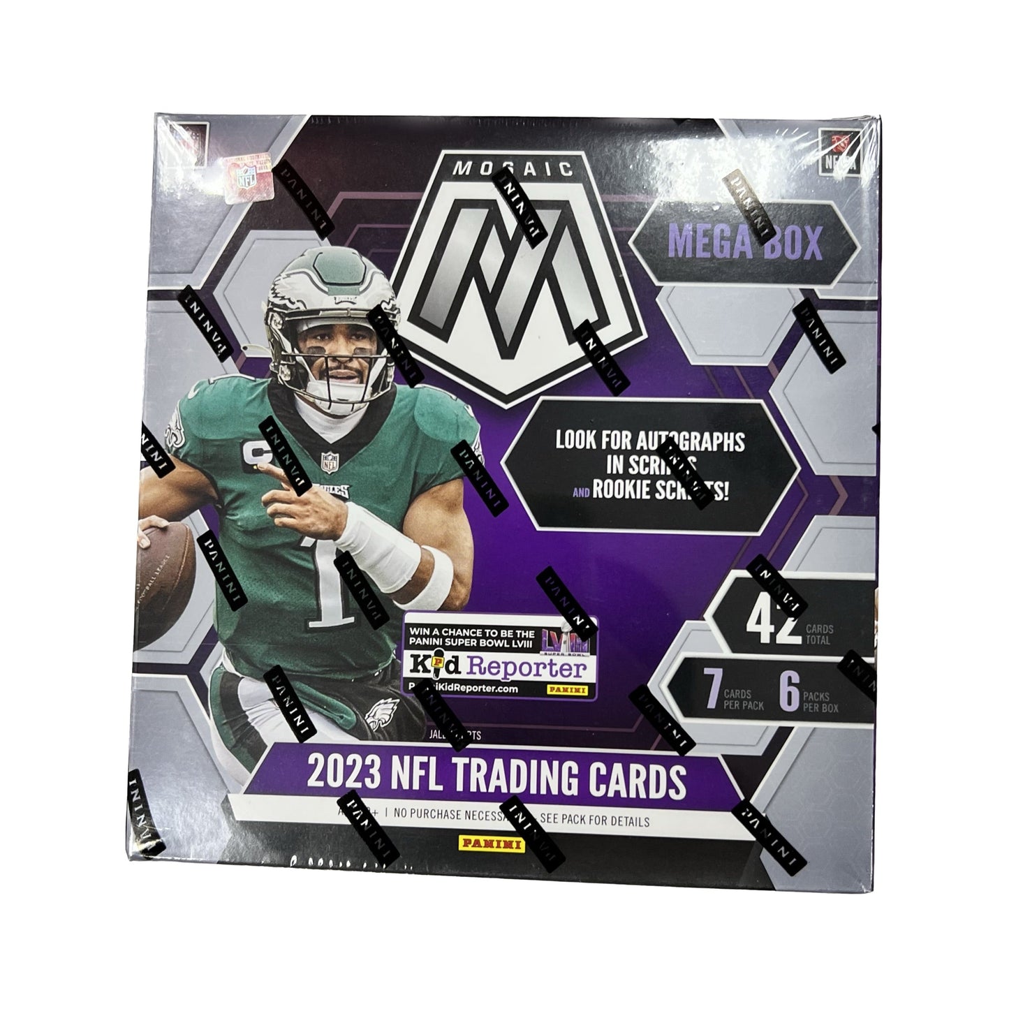 2023 NFL Panini Mosaic Purple - Mega Box