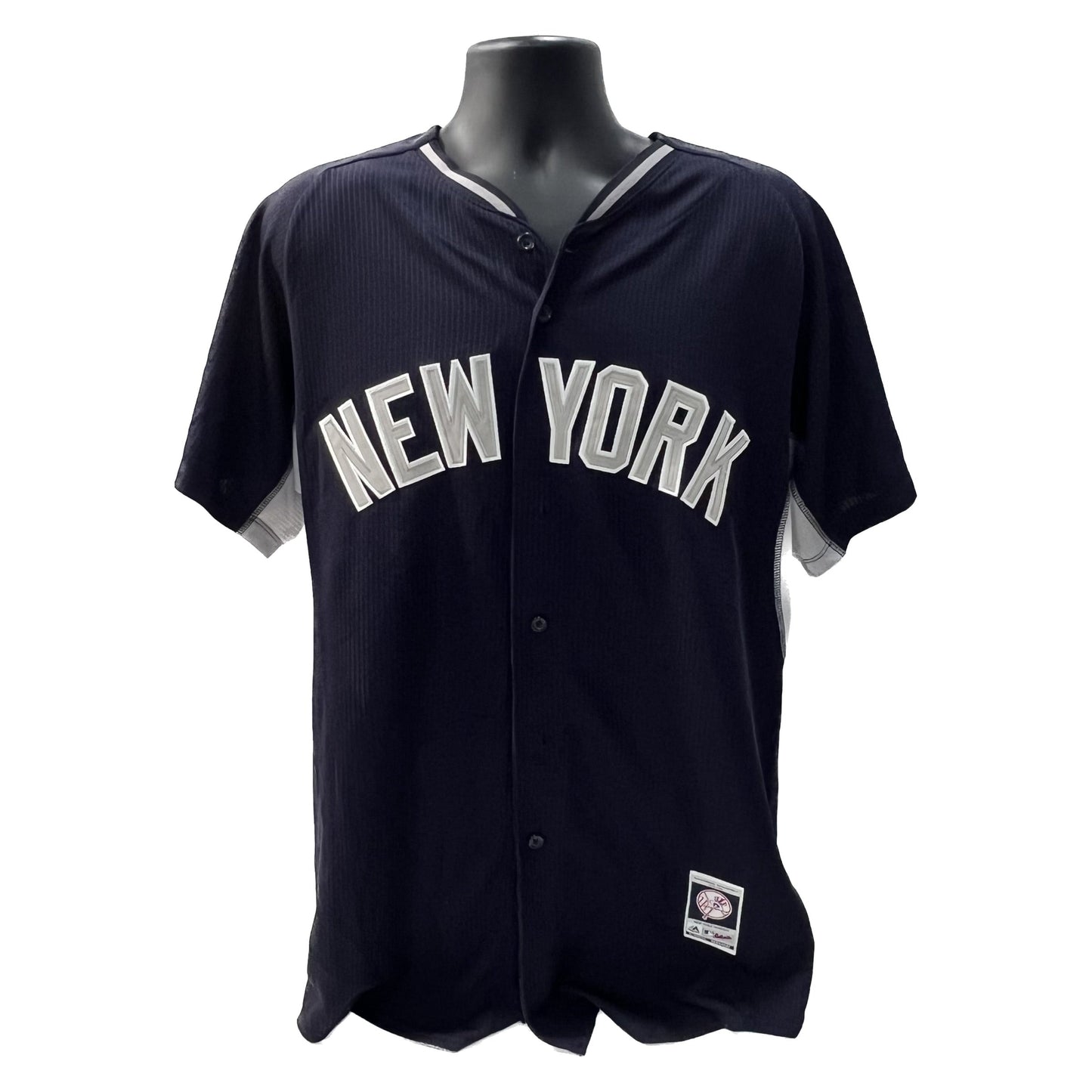 New York Yankees Blue Majestic Cool Base Jersey