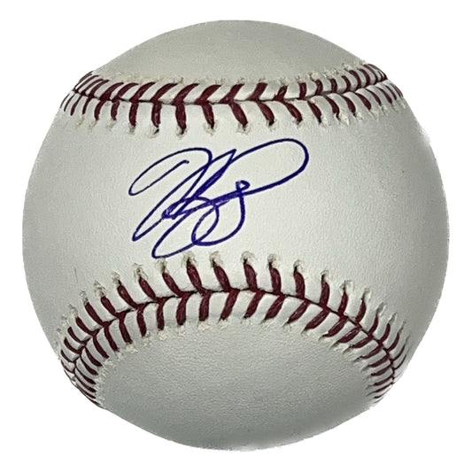 Mike Piazza Autographed New York Mets OMLB PSA