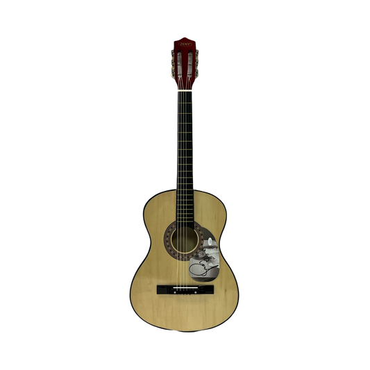 Taylor Swift Autographed Natural Tan Guitar JSA w/ Heart