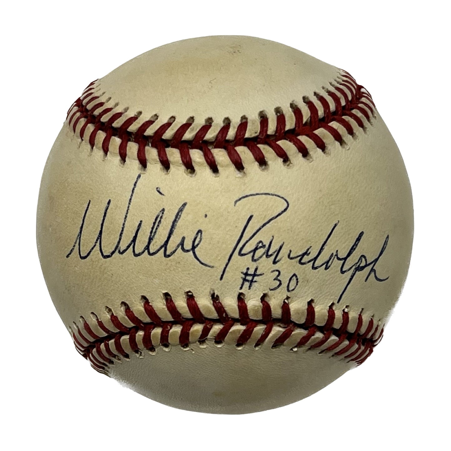 Willie Randolph Autographed National League Baseball Beckett