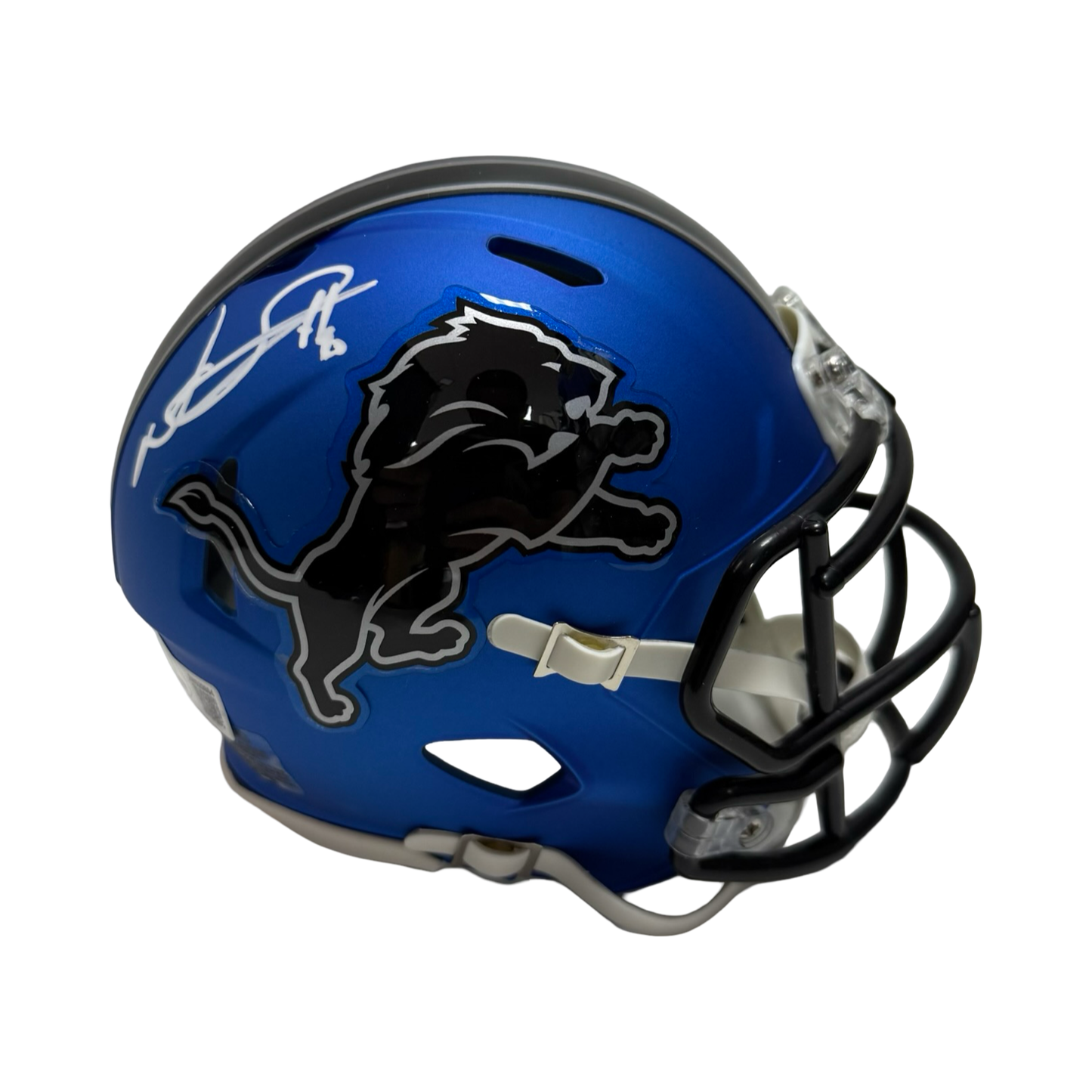 Ndamukong Suh Autographed Detroit Lions Speed Alternate Mini Helmet Beckett