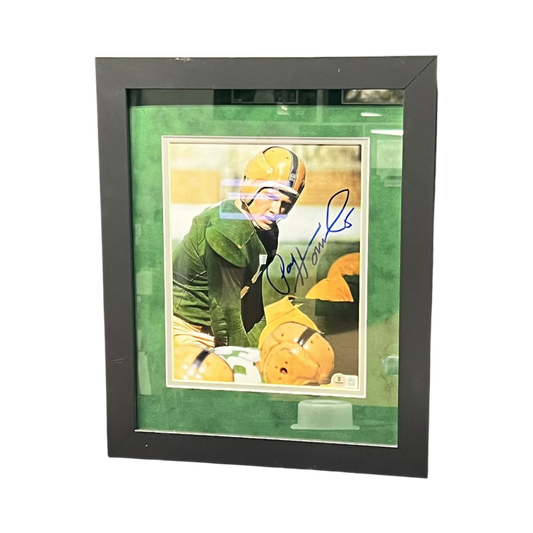 Paul Hornung Autographed Notre Dame Framed 8x10 Beckett