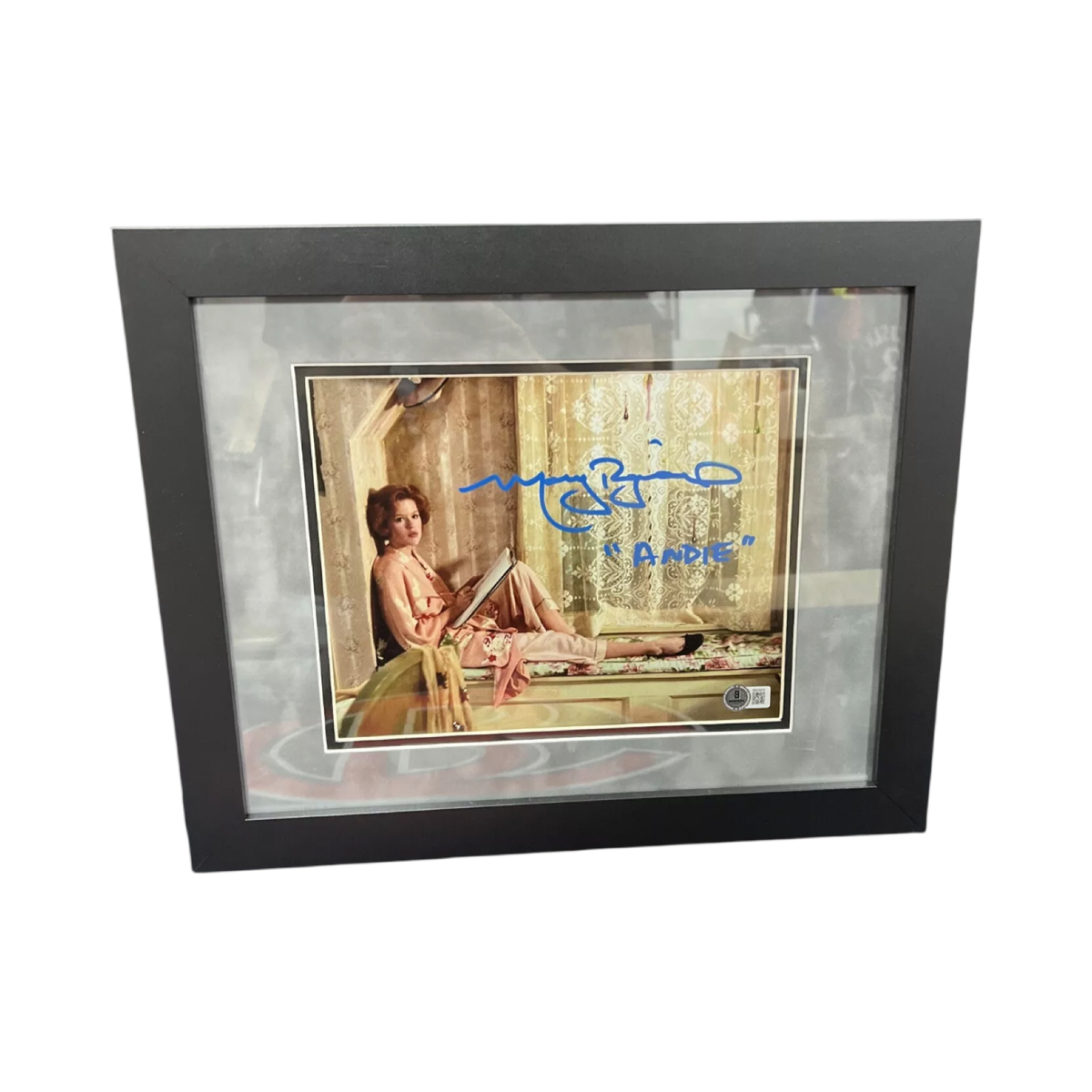 Molly Ringwald Autographed Pretty In Pink Framed 8x10 Beckett