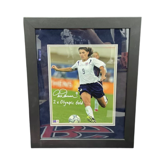 Mia Hamm Autographed Framed 8x10 USA Women’s National Team Steiner CX