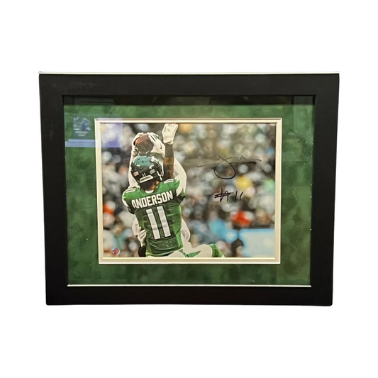 Robbie Anderson Autographed New York Jets Framed 8x10 BG COA