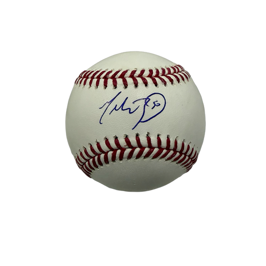 Mookie Betts Autographed OMLB Fanatics
