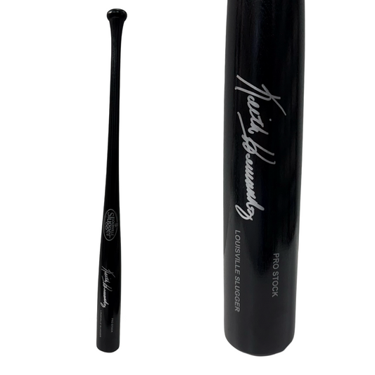 Keith Hernandez Autographed New York Mets Louisville Slugger Black Bat Beckett