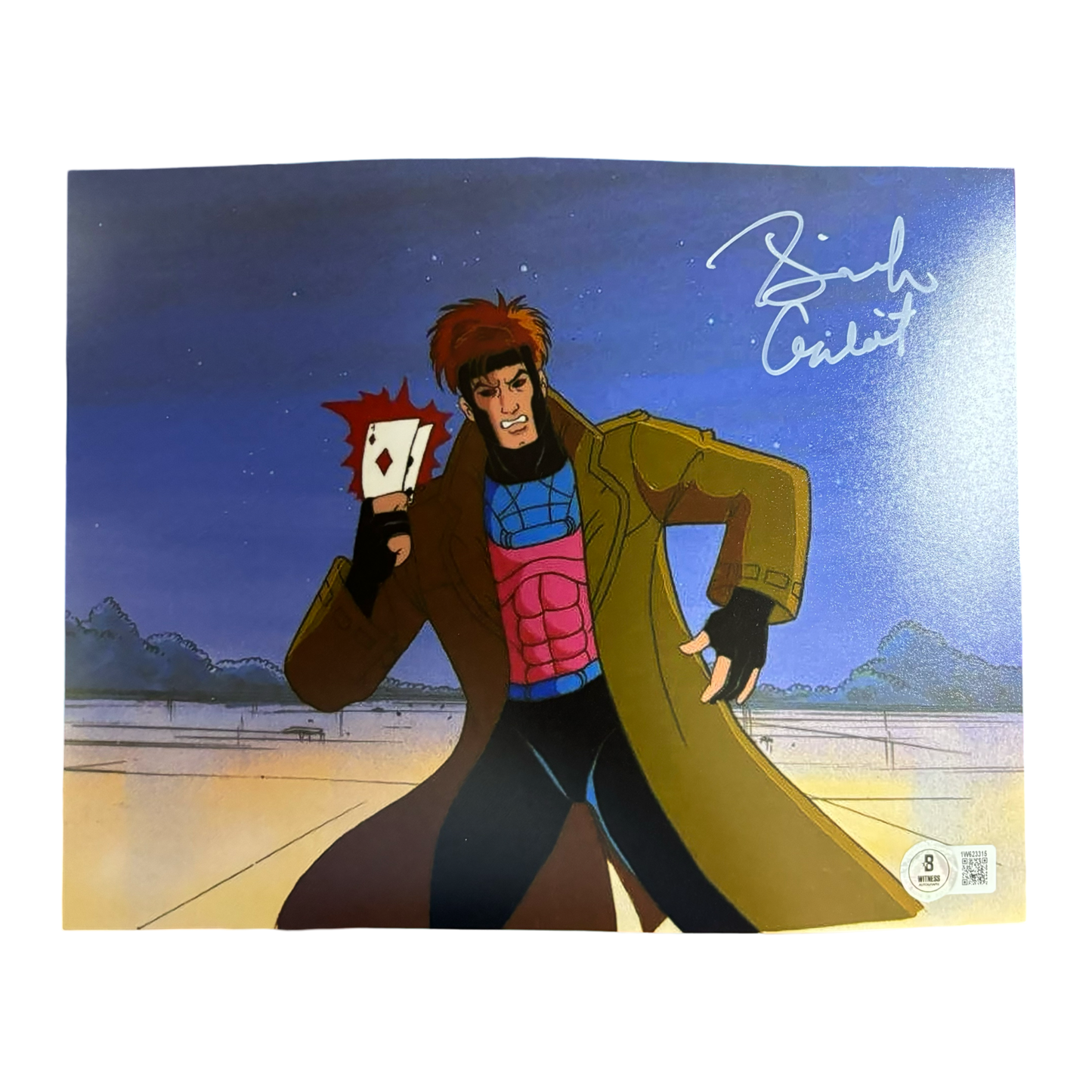 Tony Daniels Autographed Gambit X-Men ‘97 8x10 “Gambit” Inscription JSA