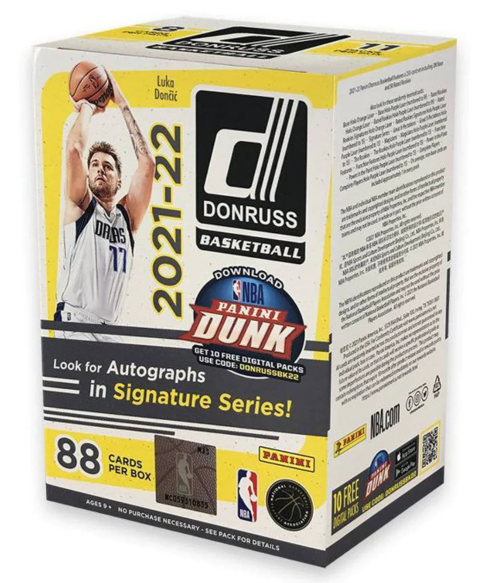 2021-22 Panini Donruss NBA - Blaster Box