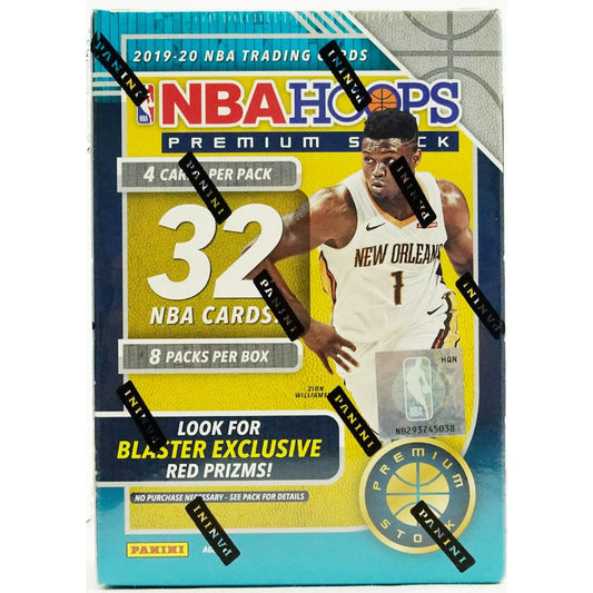 2019-20 NBA Hoops Premium Stock - Blaster Box