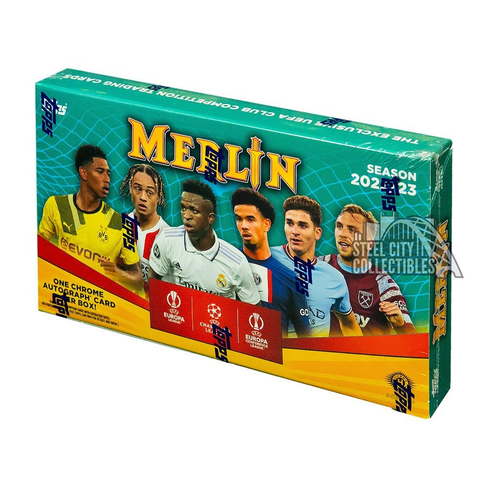 2022-23 UEFA Soccer Merlin - Hobby Box