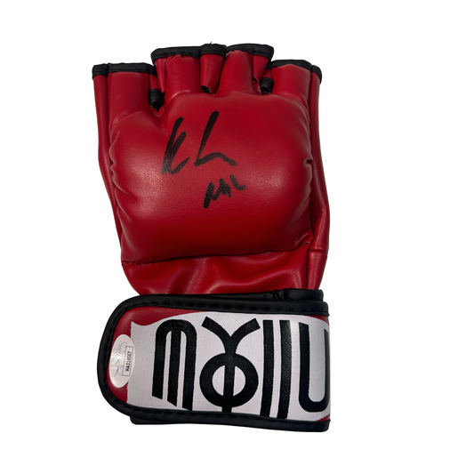 Kyle Hebert Autographed Street Fighter Glove MMA JSA