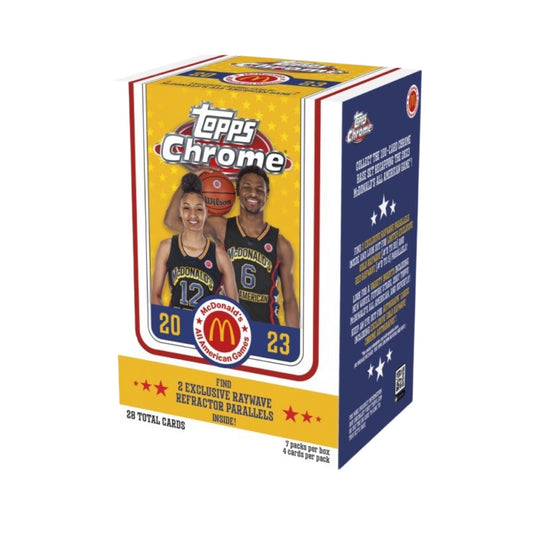 2023 NBA Topps Chrome McDonalds All American - Blaster Box
