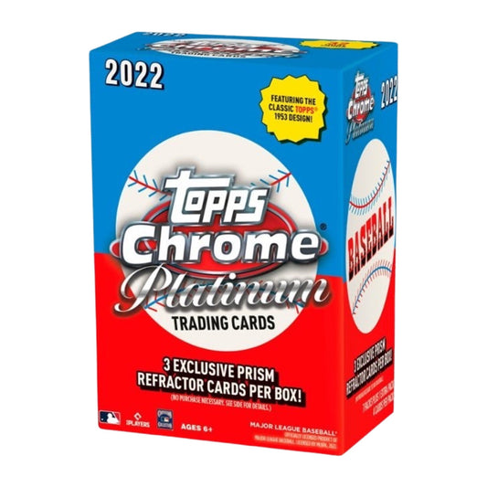2022 Topps Chrome MLB - Platinum Blaster Box
