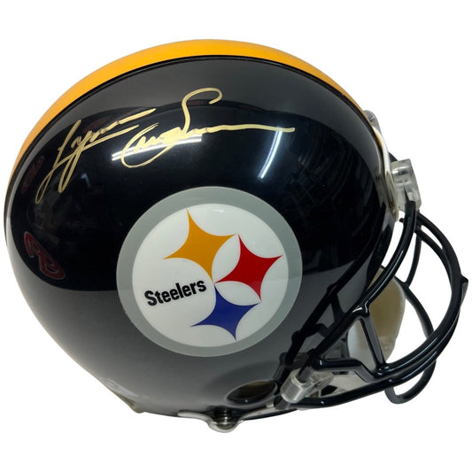 Lynn Swann Autographged Pittsburgh Steelers Proline Authentic Helmet JSA