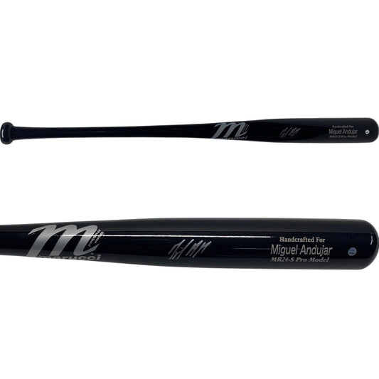 Miguel Andujar Autographed Marucci Game Model Bat Steiner