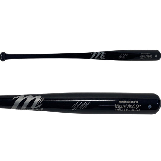 Miguel Andujar Autographed Marucci Game Model Bat Steiner