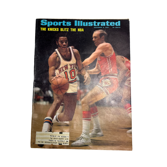 1969 Walt Frazier Sports Illustrated New York Knicks