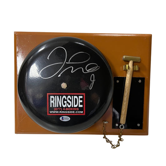 Floyd Mayweather Jr Autographed Ringside Boxing Ring Bell Beckett