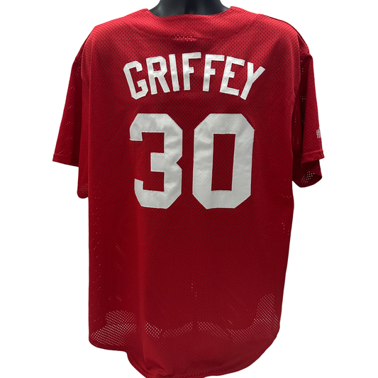 Ken Griffey Jr. Cincinnati Reds Authentic Diamond Collection Majestic Jersey XXL