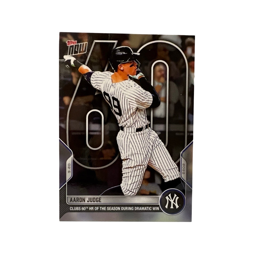 Aaron Judge 2022 Topps Now 60 HR Card #929