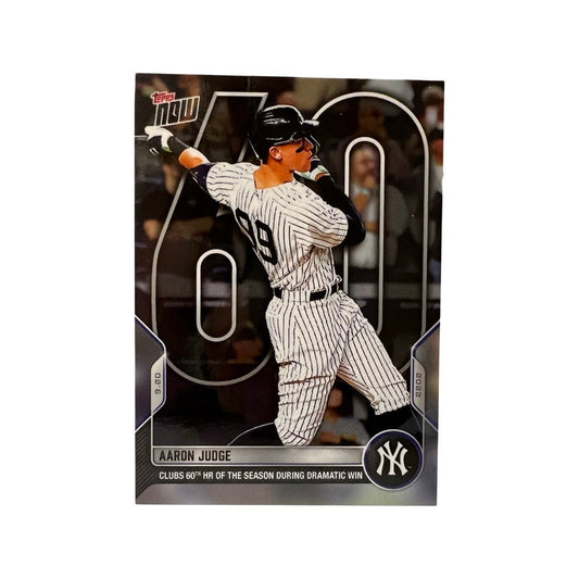 Aaron Judge 2022 Topps Now 60 HR Card #929