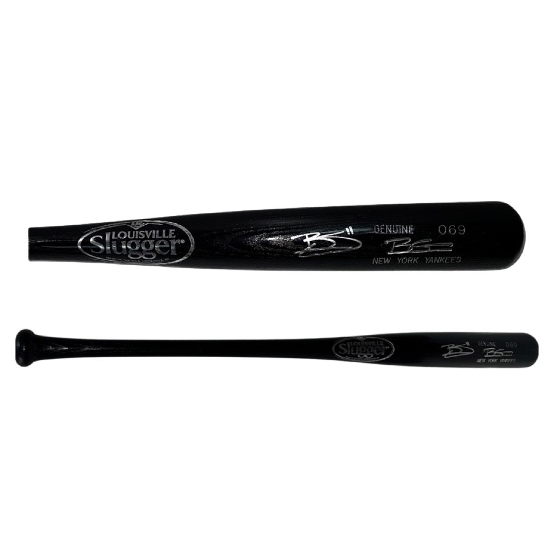 Brett Gardner Autographed New York Yankees Louisville Slugger Game Model Bat JSA