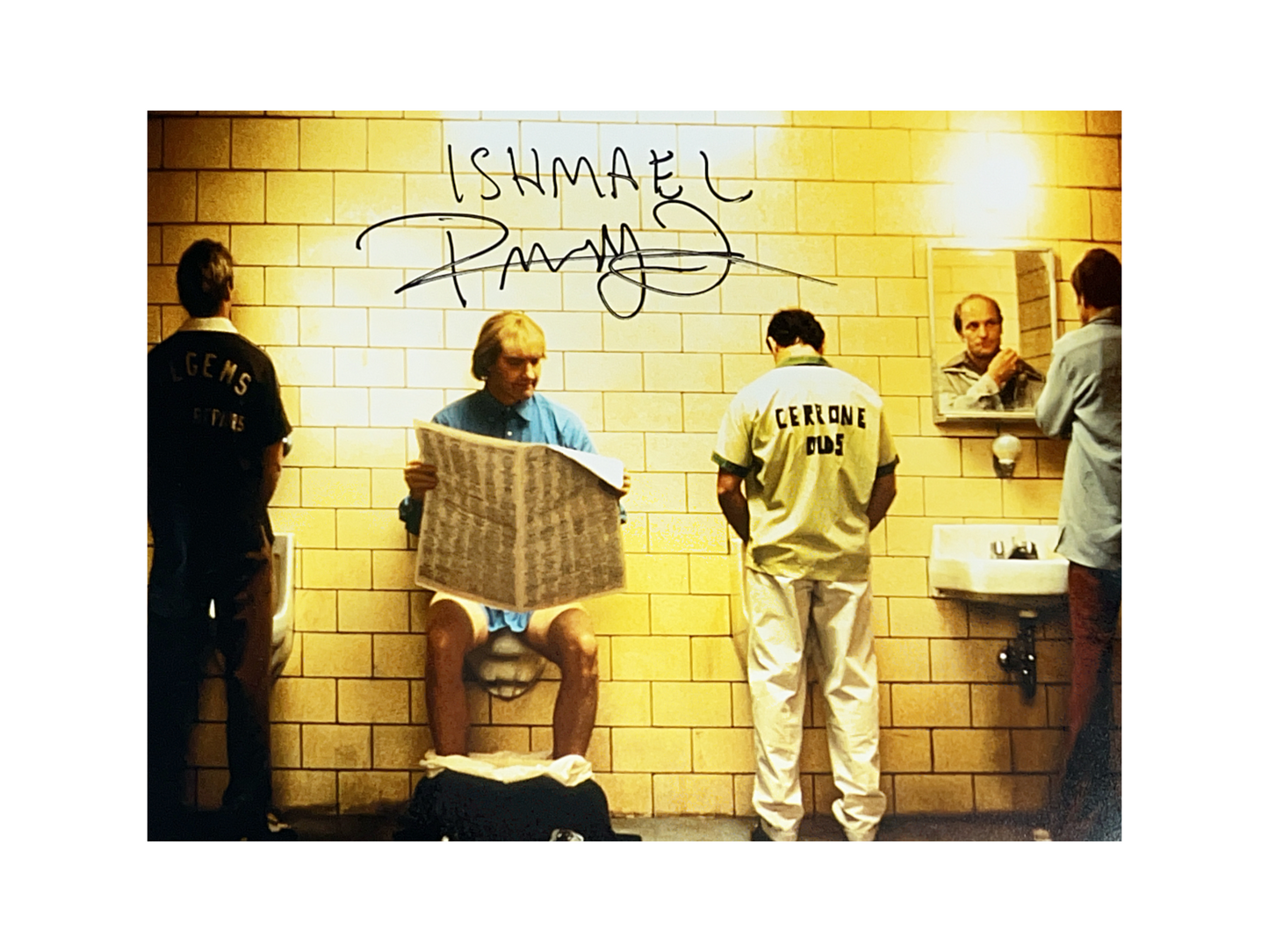 Randy Quaid Autographed Kingpin 16x20 "Ishmael" Inscription JSA