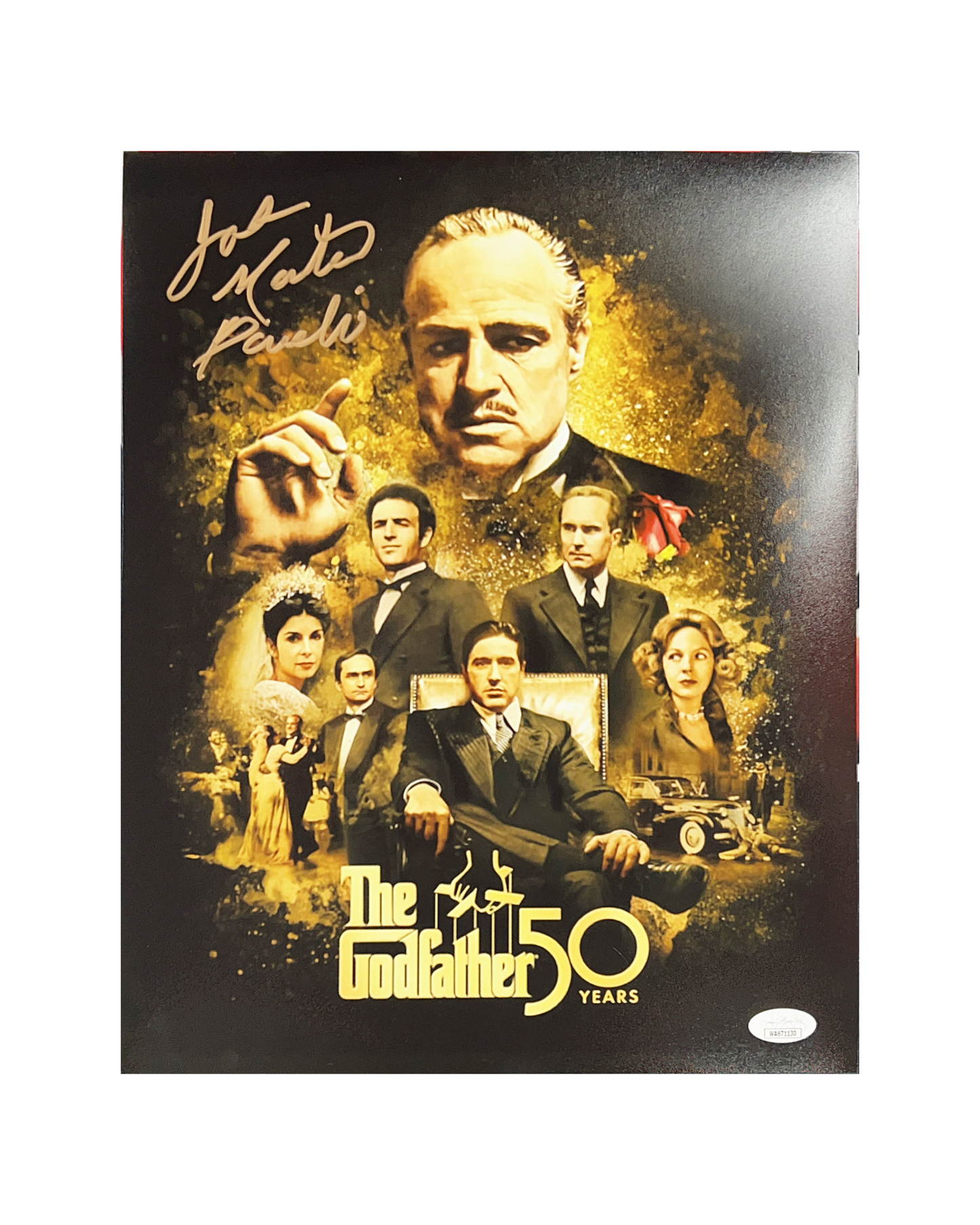 John Martino Autographed The Godfather 11x14 JSA