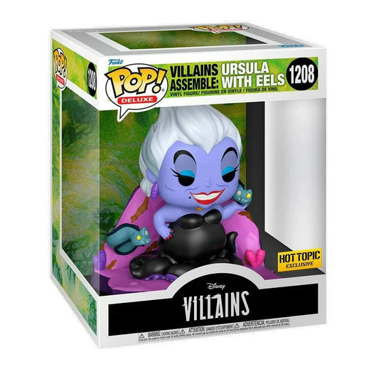 Ursula With Eels Disney Villains Assemble Funko Pop Deluxe #1208