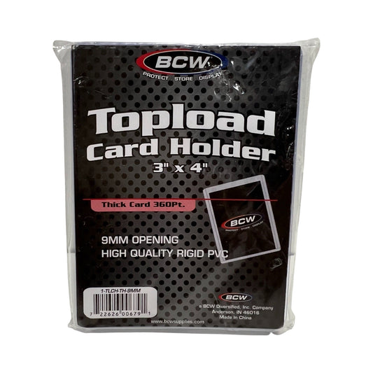 BCW 360 Pt Topload Card Holder