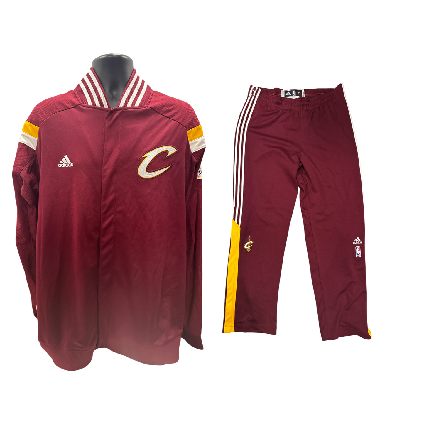 J.R. Smith Game Used 2015 NBA Finals Cleveland Cavaliers Warm Up Set