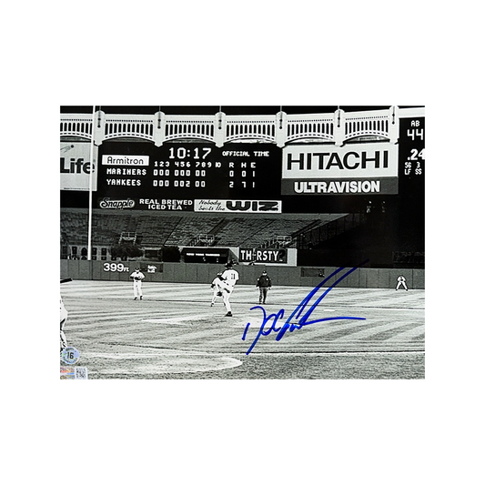 Doc Gooden Autographed New York Yankees No Hitter Final Pitch 8x10 Steiner CX