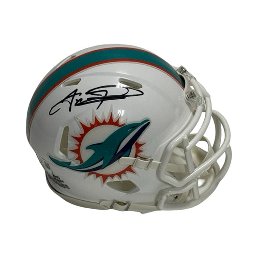 Tua Tagovailoa Autographed Miami Dolphins Mini Helmet Fanatics