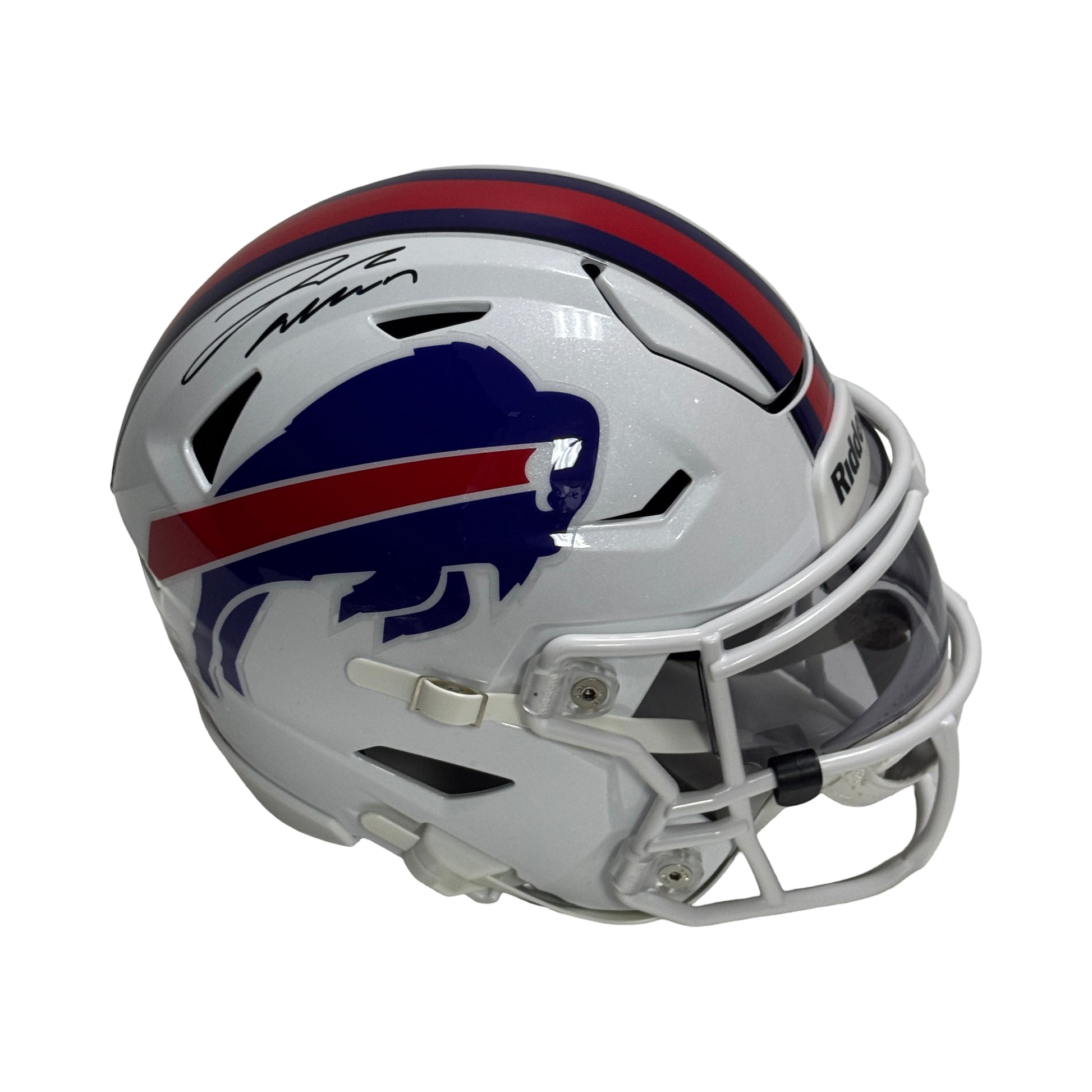 Josh Allen Autographed Buffalo Bills Speed Flex Midi Helmet Beckett – BG Autographs