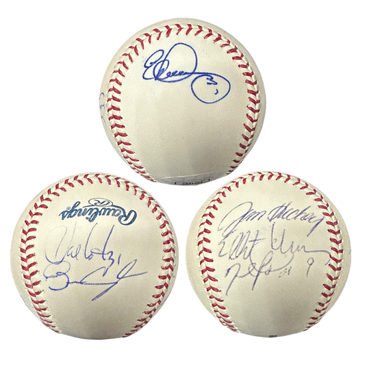 Evan Longoria, David Price + 4 Others Autographed Tampa Bay Rays OMLB JSA