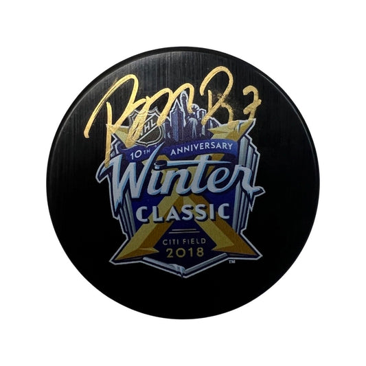Ryan McDonagh Autographed New York Rangers 2018 Winter Classic Logo Puck Fanatics