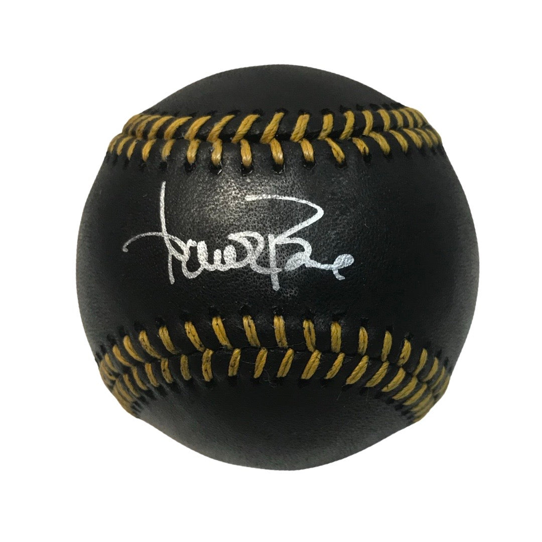 Aaron Boone Autographed Black Leather OMLB Steiner CX