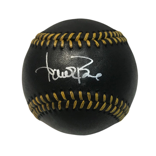 Aaron Boone Autographed Black Leather OMLB Steiner CX